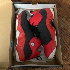 Black And red Jordan jump man Team 2